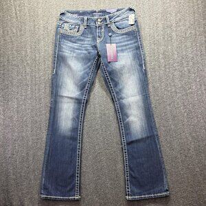 Vigoss Jeans Womens 9/10 Medium Wash Dublin Boot Cut Premium Denim Maurices